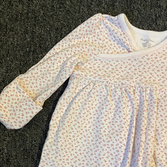 Ralph Lauren Pink Patterned Kids Sleep Sack - Picture 3 of 6